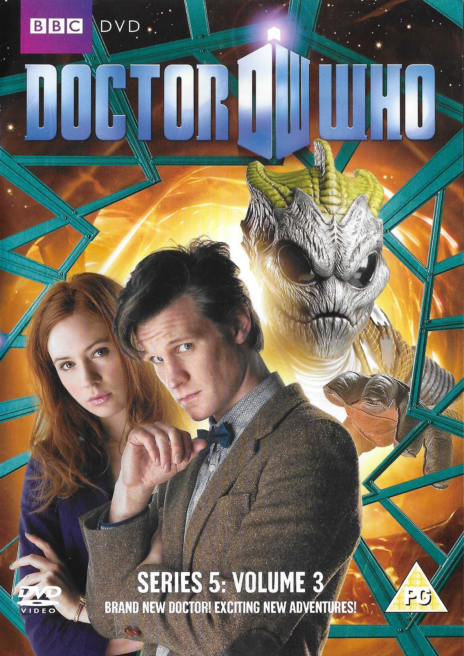 Picture of BBCDVD 3215 Doctor Who - Series 5, volume 3 by artist Simon Nye / Chris Chibnall from the BBC records and Tapes library